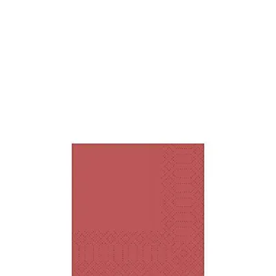 Produktbild von Duni Cocktail-Servietten 3lagig Uni bordeaux, 24x24cm 250 Stück
