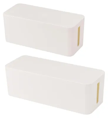 Productafbeelding van 2 Stuks Kabelopslagbox voor Thuis