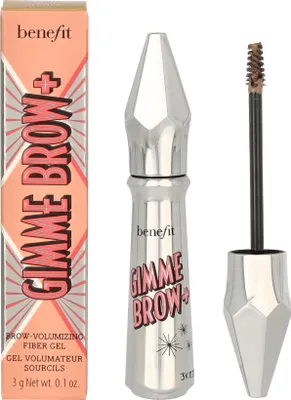 Produktbild von Benefit Gimme Brow+, Augenbrauen-Gel, Braun, 3 g, Frauen, Flasche, Pinsel