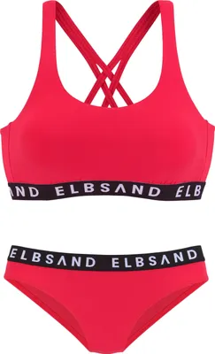 Produktbild von Elbsand Bustier-Bikini rot Größe 40 Cup A/B