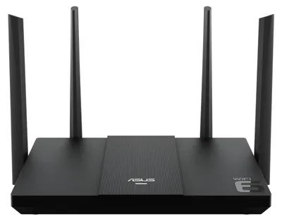 Obrázok produktu pre ASUS RT-AX50 AX3000 AiMesh, Wi-Fi 6 (802.11ax), Dvojpásmový (2,4 ghz/5 ghz), Ethernet / LAN pripojenie, Čierna, Stolový smerovač