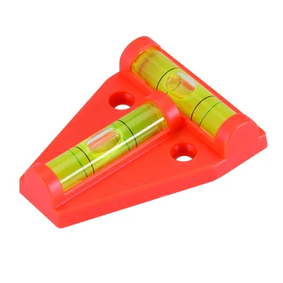 Produktbild von Mini-Wasserwaage mit Horizontal- und Vertikallibelle 60 x 45 mm