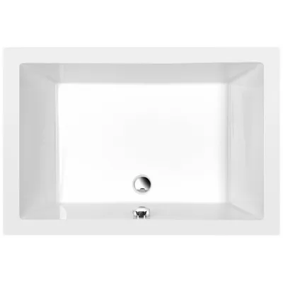 Produktbild von Polysan DEEP tiefe Duschwanne 110x75x26cm, weiß