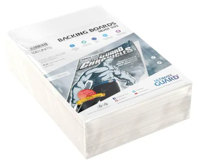 Produktbild von Ultimate Guard Comic Backing Boards Silver Size (100)