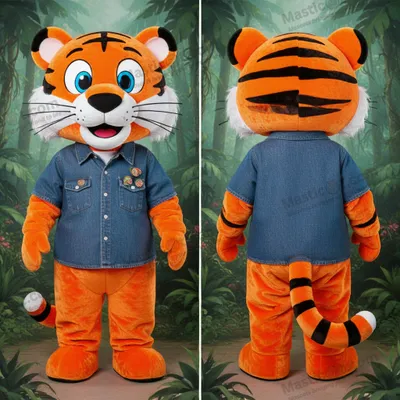 Immagine prodotto di Costume MASTICOT Tigre a Righe Divertente