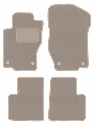 Immagine prodotto di Tappetini in moquette per Mercedes GL I X164 2006-2012 (SUV) – set 4 pezzi, beige, su misura – Wielganizator LUX