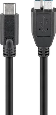 Immagine prodotto di Cavo da USB-C™ a Micro-B 3.0, nero