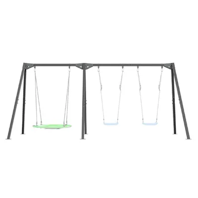 Produktbild von QLS Schaukelgestell bis 200 kg Gestell für 3 Schaukeln Nestschaukel Stabil 11177