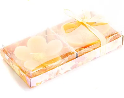 Produktbild von 2er Set Blumenkerze