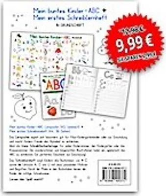 Produktbild von Mein buntes Kinder-ABC-Set in Grundschrift