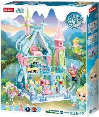 Image de SLUBAN GD BLOCKS Château d'Elsa Frozen 447 - B0898