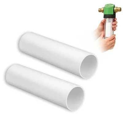 2er-Pack Wasserfilter-Ersatzkartusche 50 µm, 19 cm, PP-Vlies