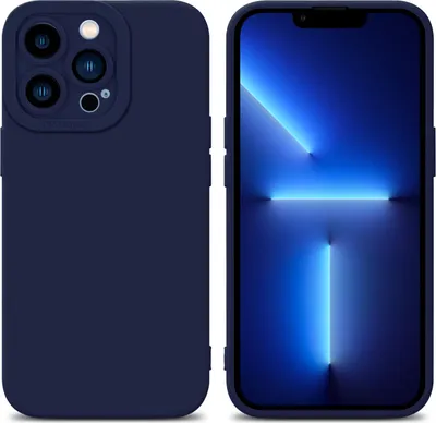 Produktbild von Cadorabo Hülle für Apple iPhone 12 PRO Schutz Hülle in Blau TPU Silikon Etui Case Handyhülle