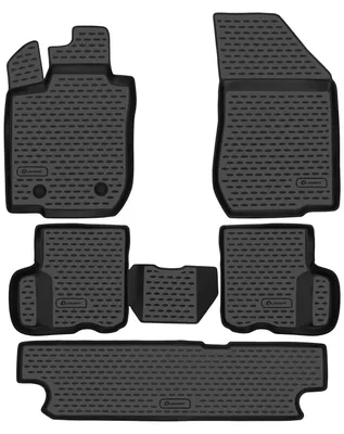 Image de ELEMENT Tapis de sol 3D en caoutchouc compatibles avec Dacia Logan MCV, à partir de 2006