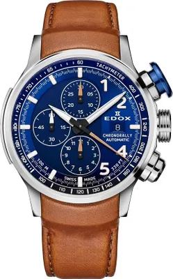 Produktbild von Edox - 01129 TBUCBR BUBR - Armbanduhr - Herren - Chronograph - Chronorally