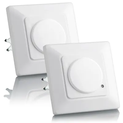 Produktbild von 2x Bewegungssensor Bewegungsmelder Innen Unterputz Wandmontage HF Sensor SEBSON