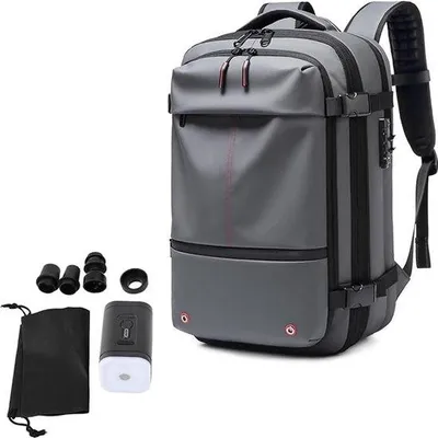 Image de Sac de voyage 120 L, sac gris en 600D