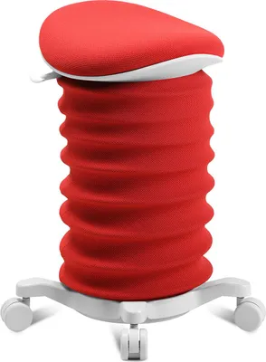 Produktbild von Topstar Sitness 4D Hocker rot-papyrus, ergonomisch beweglich gegen Rückenschmerzen