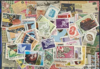 Produktbild von Briefmarken Guinea-Bissau 100 verschiedene Marken