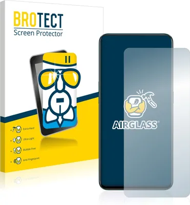 Produktbild von BROTECT Schutzglas für Oppo Reno 2 Schutzfolie Panzer Folie Glas Display Schutz klar