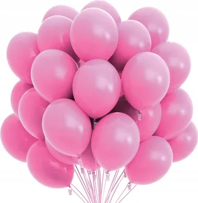 Zdjęcie produktu dla Balony pastelowe różowe, 50 sztuk