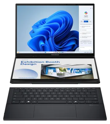 Immagine prodotto di ASUS Zenbook Duo OLED Touch UX8406CA-PZ195X Core Ultra 9 285H 32GB/2TB 14" WQXGA+ Win11 (90NB14X1-M00AB0)