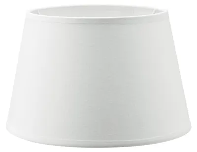 Produktbild von Home Sweet Home Lampenschirm aus Stoff Weiß - 20 x 15 x 13 cm