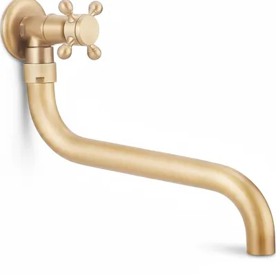 Imagen del producto de InAndOutdoorMatch - Grifo para lavabo - Montaje en pared - Giratorio 180°, Imagen generada por IA