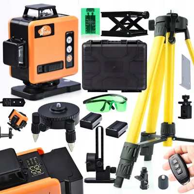 Produktbild von Rosfix ROT16L-L – Kreuzlinienlaser 16 Linien | 360° 3D Level, IP54, 532nm grün, ±3° | Selbstnivellierend, Neigungsfunktion