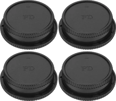 Obrázok produktu pre Predná krytka fotoaparátu, zadná krytka objektívu, plastová krytka fotoaparátu, kryt krytu objektívu, sada krytov fotoaparátu, krytka pre Canon FD