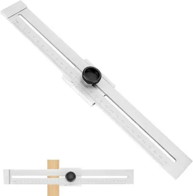 Image de Règle laser de précision - 300 mm - Argent