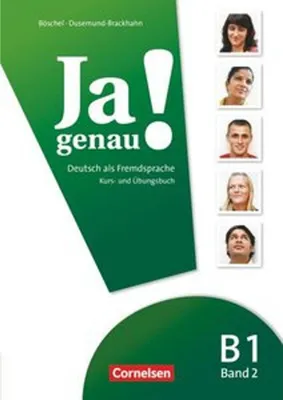 Obrázok produktu pre Ja genau! B1: Band 02. Kurs- und Übungsbuch