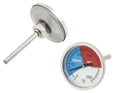 Imagen del producto de Termómetro para ahumador o parrilla, rango de 0-300°C, modelo KAXL AG254D