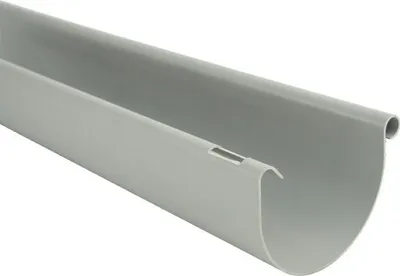 Produktbild von Marley Dachrinne NW 100 mm, 1 m, halbrund, grau