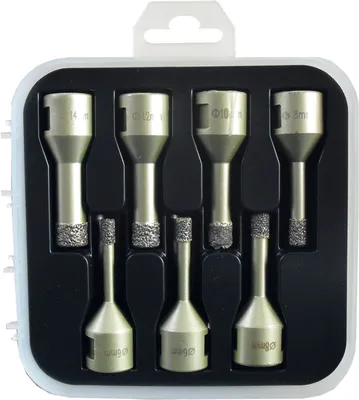 Produktbild von DIEWE Diamant Fliesen Trockenbohrset Premium 7 M14 7-teilig