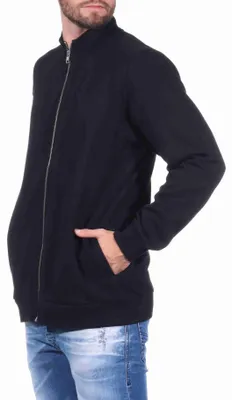 Produktbild von Uni Jacke für Hausanzug, Sportanzug oder Jogginanzug Oberteil;schwarz,L