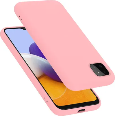 Obrázok produktu pre Cadorabo ochranné puzdro pre Samsung Galaxy A22 5G v ružovej farbe puzdro na mobilný telefón obal TPU Etui