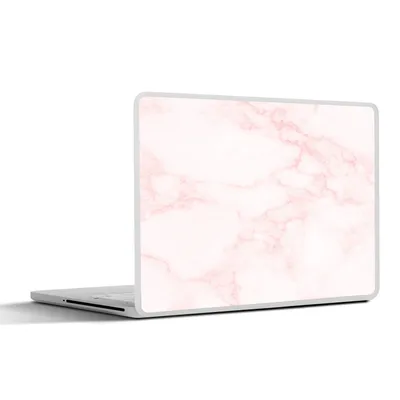 Produktbild von MuchoWow® Laptop Aufkleber Sticker Cover Marmor - Textur - Rosa - Schick 30x22 cm - Laptop-Sticker