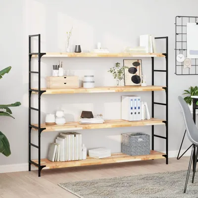 Zdjęcie produktu dla Półka Ścienna, 140X30X4 Cm, Surowe Lite Drewno Akacjowe Lumarko!