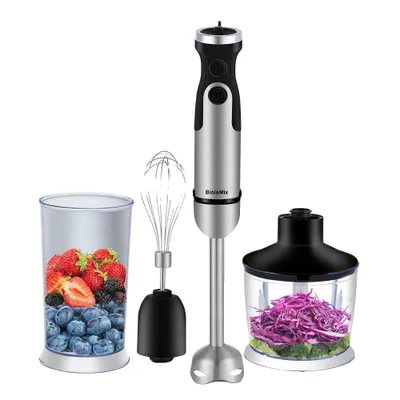Obrázek produktu pro Ruční mixér, příkon 1200 W, 6 nastavení rychlosti, všestrannost 4 v 1, sada 4 v 1