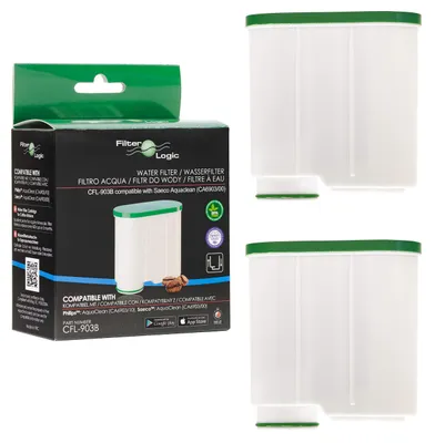 2x Wasserfilter für Philips/Saeco/Gaggia Kaffeeautomaten