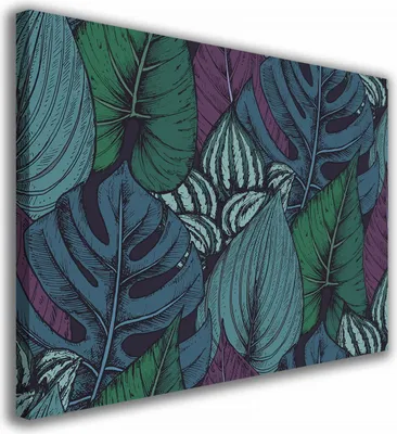 Zdjęcie produktu dla OBRAZ NA PŁÓTNIE 015 Dżungla 40x30cm