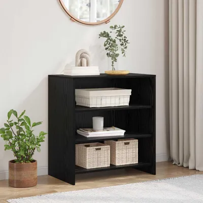 Produktbild von vidaXL Sideboard Schwarz 70 x 41 x 75 cm Holzwerkstoff