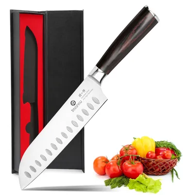 Santoku Messer 18 cm, japanischer Hochkohlenstoffstahl