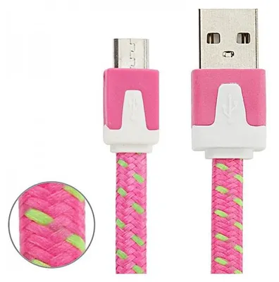 Produktbild von Micro USB Datenkabel Ladekabel Farben 3 m für Handys Tablet Kabel Laden Zubehör