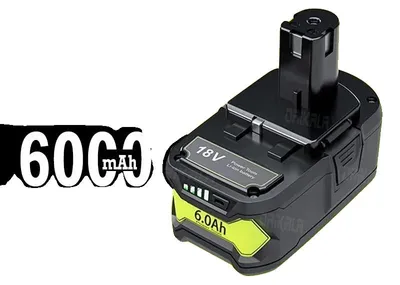 Image de Batterie rechargeable, 18V, 6,0Ah, lithium-ion, 6,0Ah - 1 pièce