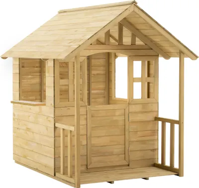 Produktbild von Modulares Kinderspielhaus BASILIC Braun