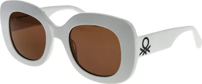 Zdjęcie produktu dla Okulary przeciwsłoneczne Benetton BE5067 813 51 damskie białe