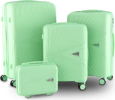 Produktbild von Berwin Reisekoffer Cryta Fresh Mint 4er Set MS-19766