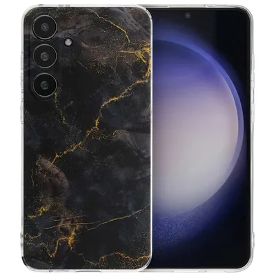 Produktbild von imoshion Design Hülle Samsung Galaxy S24 Plus - Black Marble
